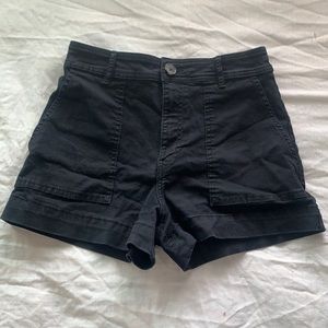 Black shorts